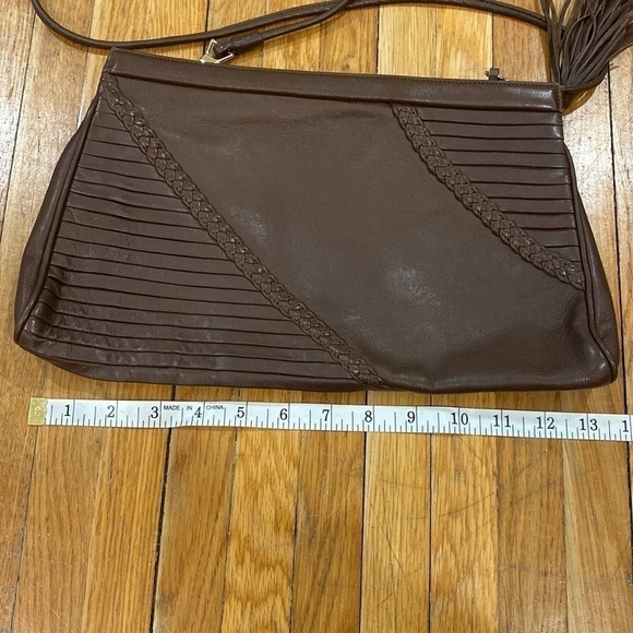 BRACCIALINI Brown Italian Leather Purse - Picture 14 of 16